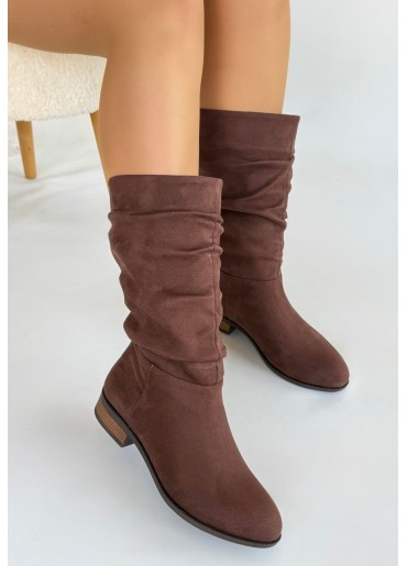 Plod Kahverengi Süet Çizme