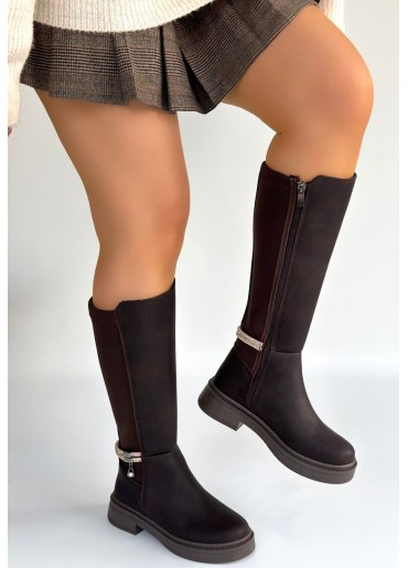 Mojja Kahverengi Nubu Çizme