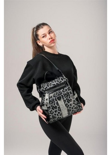 Poge Gri Cilt Kol ve Sırt Çantası