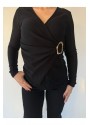 Flaxe Siyah Bluz
