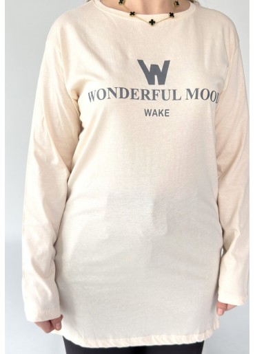 Hetta Bej Uzun Kollu Tişört