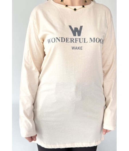 Hetta Bej Uzun Kollu Tişört