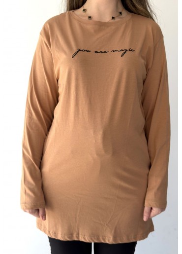 Hetta Camel Uzun Kollu Tişört