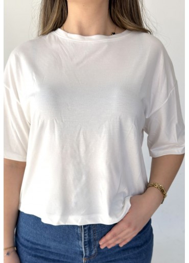 ÇTNG Beyaz Kısa Kollu Tişört