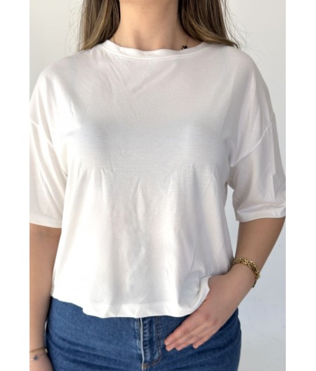 ÇTNG Beyaz Kısa Kollu Tişört